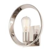 krom fenyes elegans ezust luxus minimal kerek modern falikar fali lampa design acel feny vilagitas haloszoba folyoso nappali.jpg